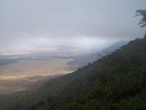 Ngoragora Crater from the rim