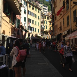 Cinque Riomaggio, street scene