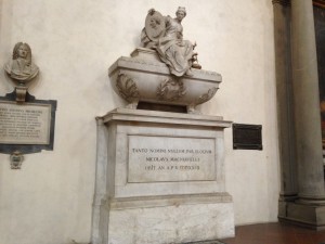 Florence Machiavelli's Tomb Santa Croce