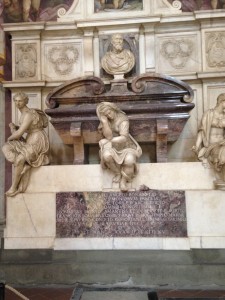 Florence Michaelangelo's Tomb in Santa Croce