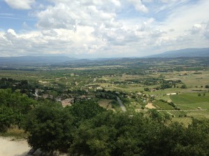 Gordes view of countryside 2