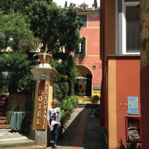 Portofino Scene with Sandi