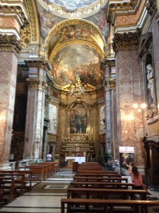 Rome 2 Church of Mary Magdalene interior