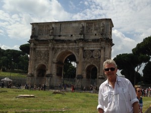 Rome 3 Arch of Constantine in Roman Forum