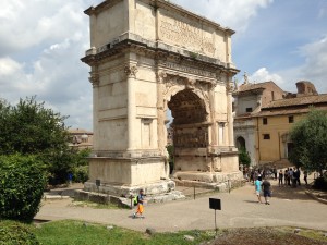 Rome 3 Arch of Titus in Roman Forum