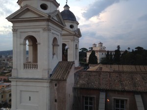 Rome Church Bell Towers next to Imago 1