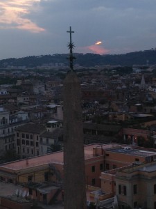 Rome sunset 1